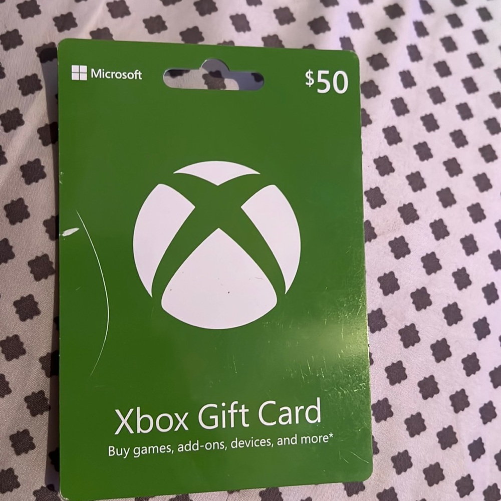 Xbox card for 30
